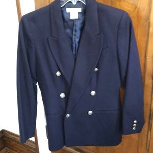 Wool Navy Blazer